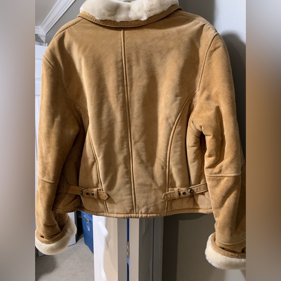 Gallery, 100% Leather Coat, Medium, Suede & Faux Fur Lining, Excellent Condition - Picture 14 of 16